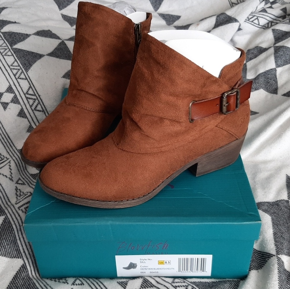 Blowfish | Brown ankle bootie